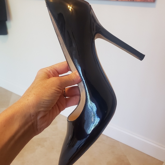 Nine West Bliss Pumps 7 1/2 Black - Picture 5 of 7